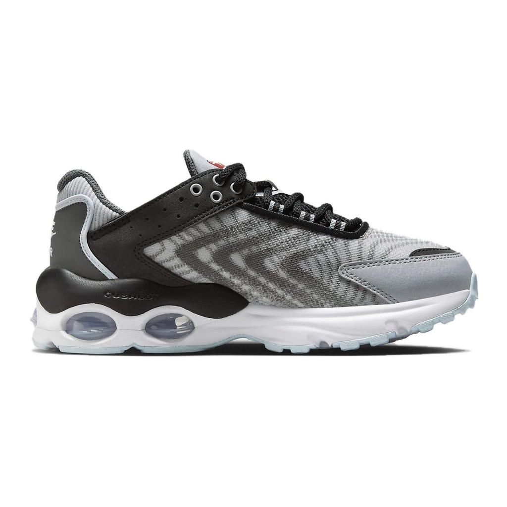 Nike Air Max TW Удобная амортизация Прочные низкие детские повседневные кроссовки Детские кроссовки Черный Серый DQ0296-006