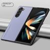 Чехол для телефона из искусственной кожи из углеродного волокна для Samsung Galaxy Z Fold 6 5 4 3 Fold6 Fold5 Fold4 Fold3 5G Жесткий пластиковый противоударный чехол