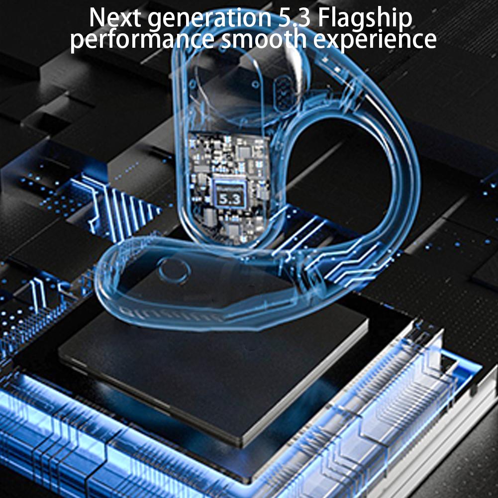Наушники-переводчики с ИИ на 144 языка, беспроводные наушники, совместимые с Bluetooth 5.3, водонепроницаемое устройство для перевода для бега/тренировок