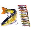 12.8cm/18g Bionic Bait Simulation Fish Eyes Bright Color Realistic Looking Flexible Treble Hook Design Colorful Highly Simulated Fishing Lure Bait