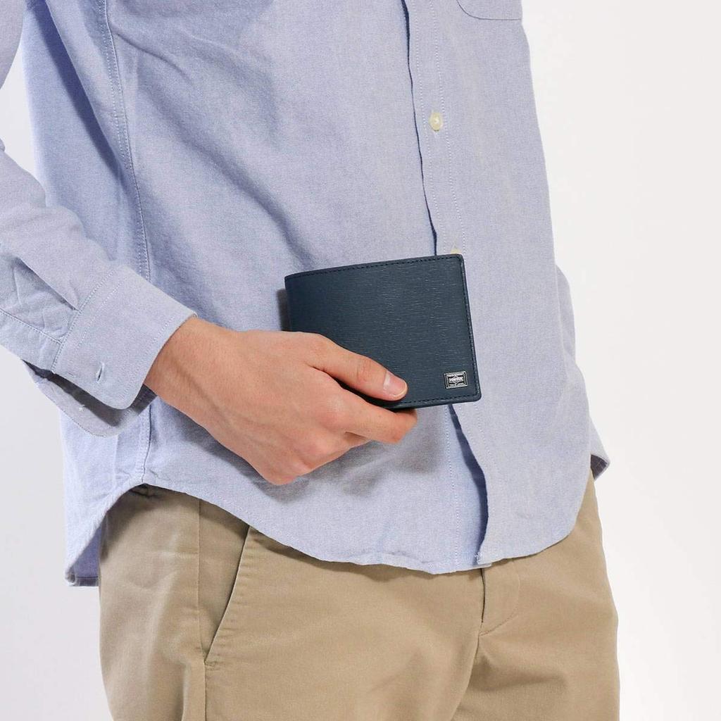 Porter Мужской кошелек CURRENT Current из полиэстера двойного сложения 052-02204 Компактный черный