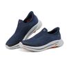 Skechers Go Walk 8 Летние слипоны Мягкая подошва Легко надевать и снимать Удобная амортизация Спортивная обувь для ходьбы Дышащие Повседневная обувь Мужские кроссовки 216784-NVOR