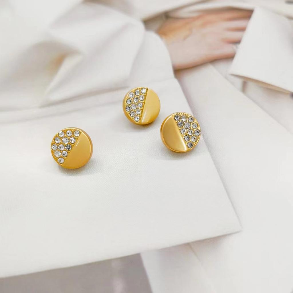 Non-slip Button Underbutton Removable Adjustable No-stitch Button No-stitch Pearl Button Shirt Decorative Brooch Button