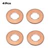 4 шт. Уплотнительная шайба топливной форсунки для Alfa Bmw Citroen Fiat Ford Hyundai