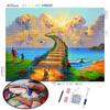 5D Diamond Painting Dog In The Cloud Full of Square/Round Diamond Embroidery Cross Stitch Crafts Bridge Decoration