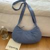 Korean Style Zipper Dumpling Bag Lightweight Sports Messenger bag Nylon Shoulder Bag  Male/Female