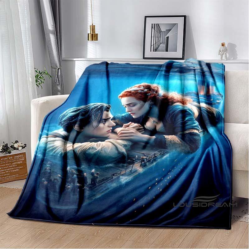 (Titanic) Flannel Blankets Are Suitable for Bedrooms, Living Rooms, Beds, Camping, Picnics, Offices, and Other Places.
