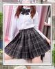[JIURUN] Комплект униформы – Обычный блейзер, Плиссированная юбка Лолиты, Блузка, Кроссдрессинг, Большой размер, Милый (Набор E, XL)