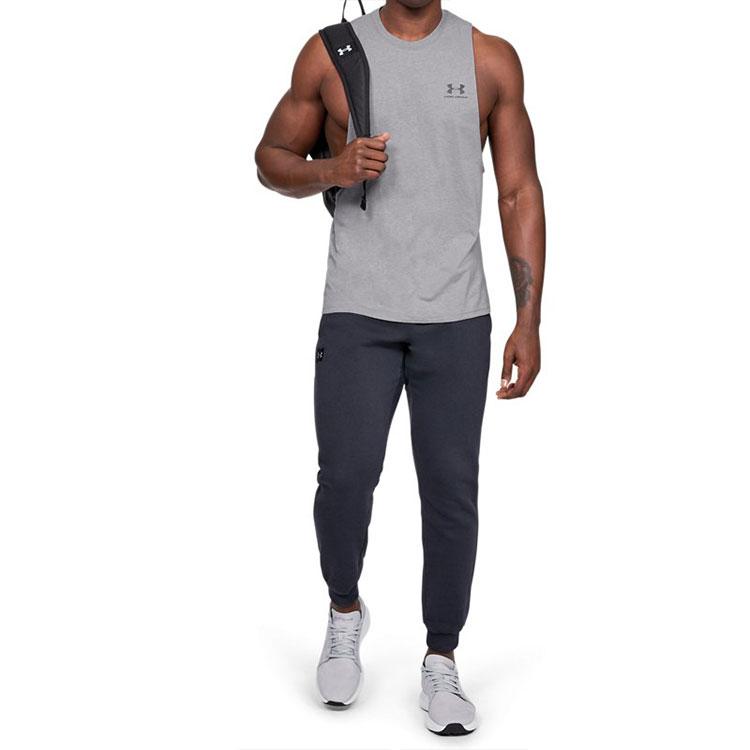 Under Armour Мужская майка в спортивном стиле Серая 1329286-035
