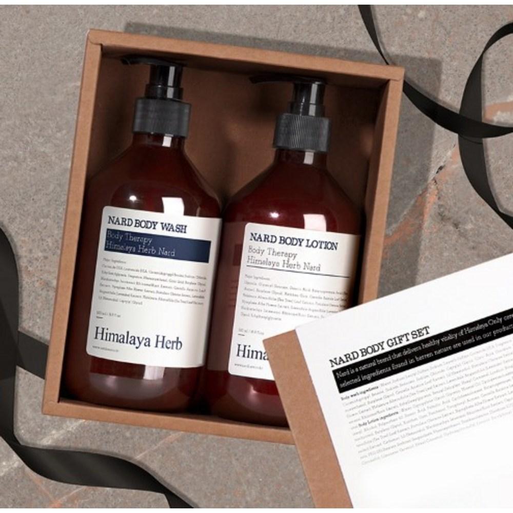 Nad гель для душа 500 мл + лосьон для тела 500 мл подарочный набор лаванда мускус, 1 набор