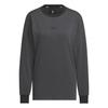 Adidas JSY07 Carbon Long Sleeve with Words Size M Women's T-Shirt (IM8709),