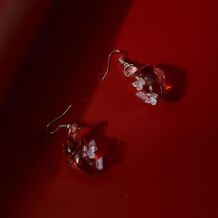 Серьги-подвески Модные серьги для ушей Подвески в форме сердца Подходят для любого случая