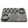 Silicone Slow Feeder Pet Bowl Cats Dogs With Non-Slip Mat Multi-Function Food Dish In 7 Colors