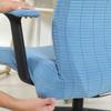 Плюшевый Утолщенный Эластичный Чехол для Офисного Кресла, Подушка для Спинки, Цельный Чехол для Офисного Кресла, Пылезащитный Комплект из Трех Предметов с Подлокотниками