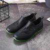 [One piece] Rain shoes low-top men's non-slip waterproof shoes adult warm shallow mouth work rubber shoes