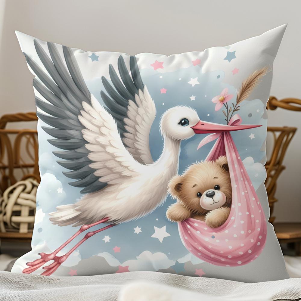 Пододеяльники Sweet Dream Bear BABY · Незаменимые для уютного декора детской комнатыПодушка-накидка на диван для гостиной, украшение для спальни