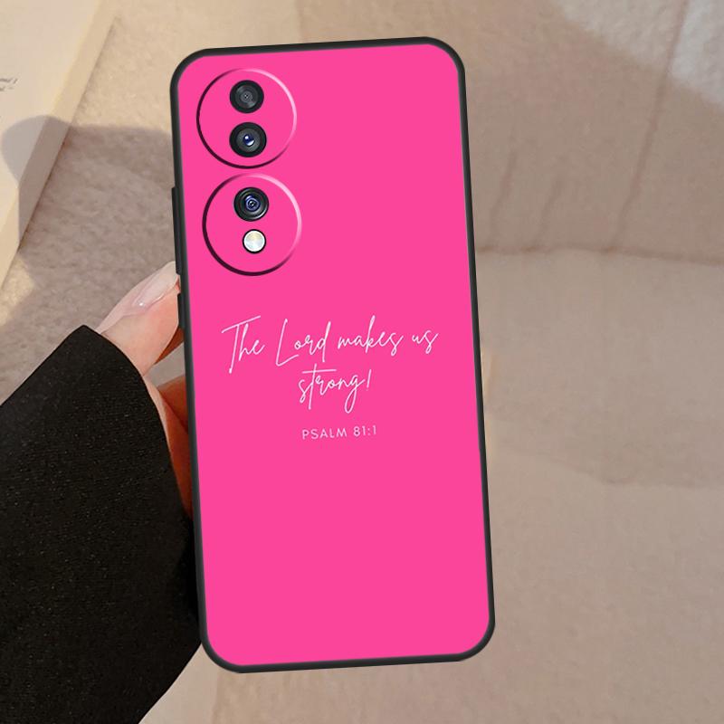 Христианские псалмы Для Honor Magic 7 5 6 8 Pro Чехол Для Honor 200 400 50 70 90 Lite X8b X8c X9a X9b X9c X9d Win