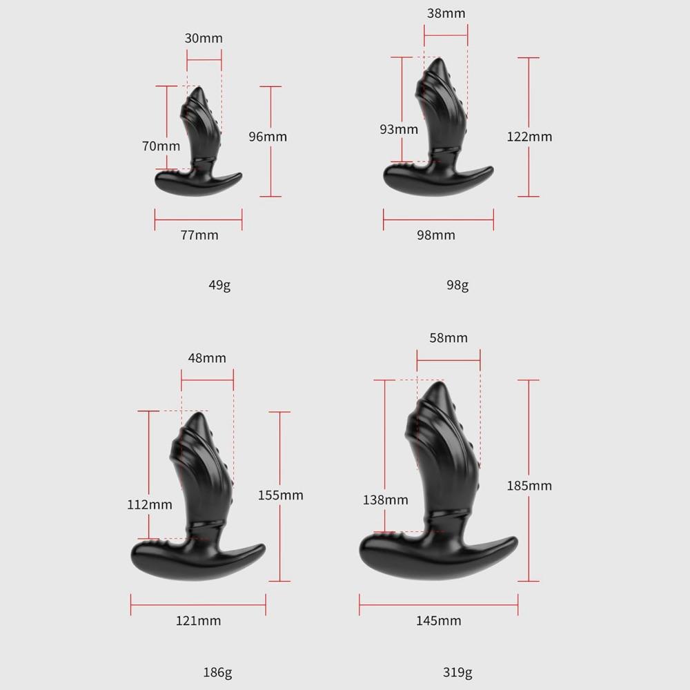 Большая анальная пробка, Большой реалистичный силиконовый дилдо для мужчин и женщин, Фантазийная анальная игрушка для мужчин и женщин, Фантазийная анальная игрушка для анальной тренировки