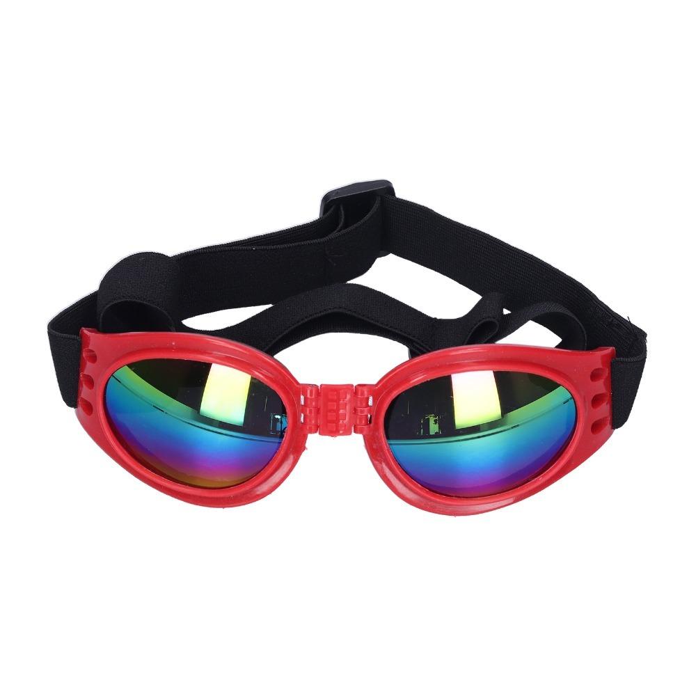 Foldable Structure Pet Sun Goggles Anti Ultraviolet Wind Tough Dog Sun Goggles Adjustable Fit Light Weight Pet Eyewear