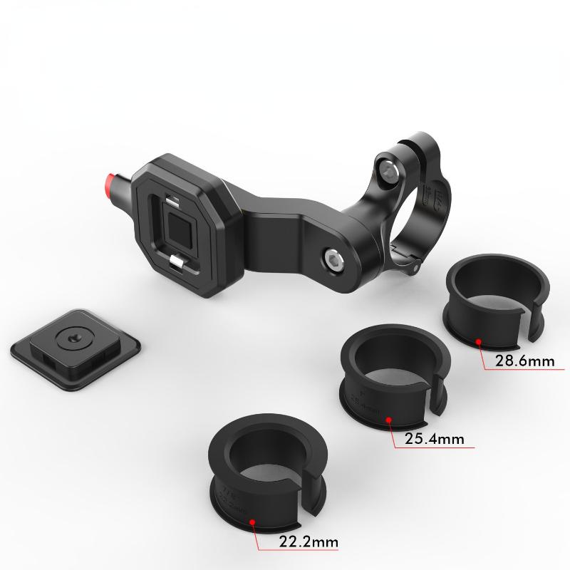 Motorcycle Bike Phone Holder Shock-resistant MTB Bicycle Scooter Bike Handlebar Security Quick Lock Support Mobile Stand