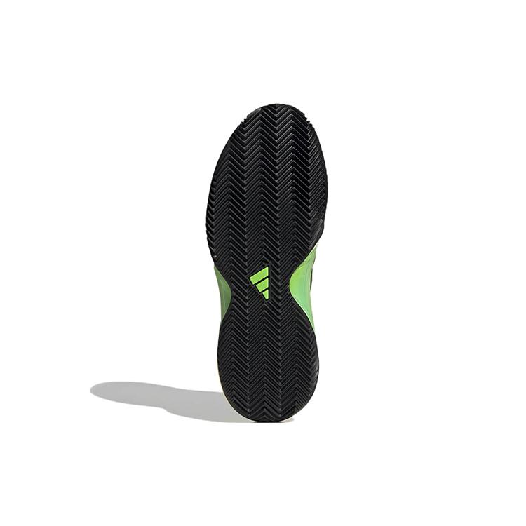 adidas Мужские теннисные кроссовки Barricade Clay 'Черный Зеленый' GY1435