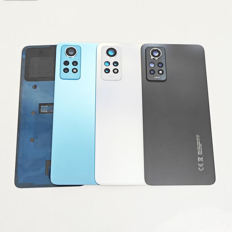 A + задняя стеклянная крышка для Xiaomi Redmi Note 12 Pro 4G, запасная батарея задней двери, задняя крышка корпуса