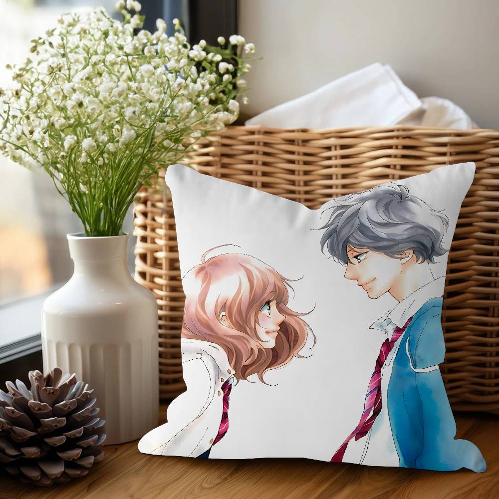 A-Ao H-Haru R-Ride Аниме Наволочка для спальни и дивана в гостиной, декоративная наволочка