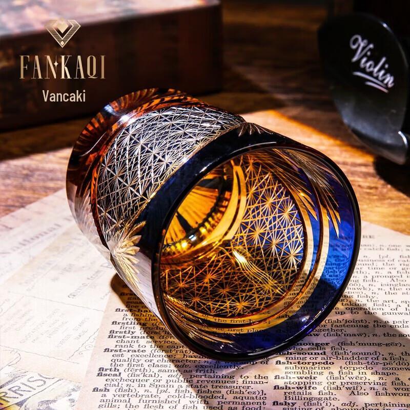 Набор хрустальных стаканов для виски FANKAQI Edo Kiriko