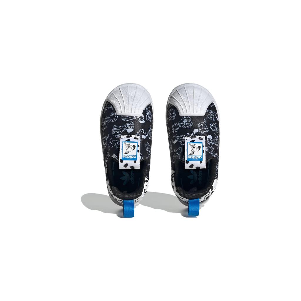 Disney X Adidas Superstar 360 I 101 Dalmatians - Puppy Print Baby Sneakers Black Core-Black Cloud-White ID9711