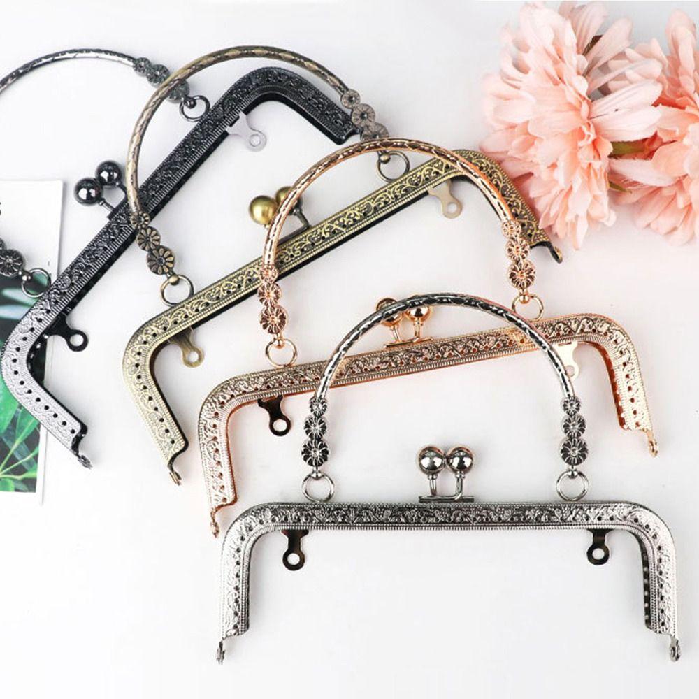 Handle Bag Accessories Purse Frame Kiss Clasp Purse Frame Purse Clasp Frame Bag Kiss Clasp Lock
