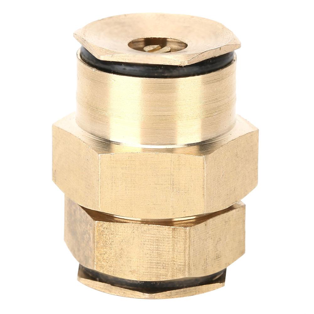 2 шт. G1/2 DN15 Центробековое латунное регулируемое распылительное сопло Садовое орошение Микродождеватель