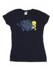 Женская/женская хлопковая футболка ACME Doodles Tweety