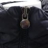 MONCLER [22 year old model] MAYAF Maya fur/hooded down jacket Jacket 2 NavyUsed