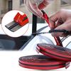 14/19mm Car Seal Strips Seal Protection Door Edge Windshield Roof Rubber Sealing Noise Insulation