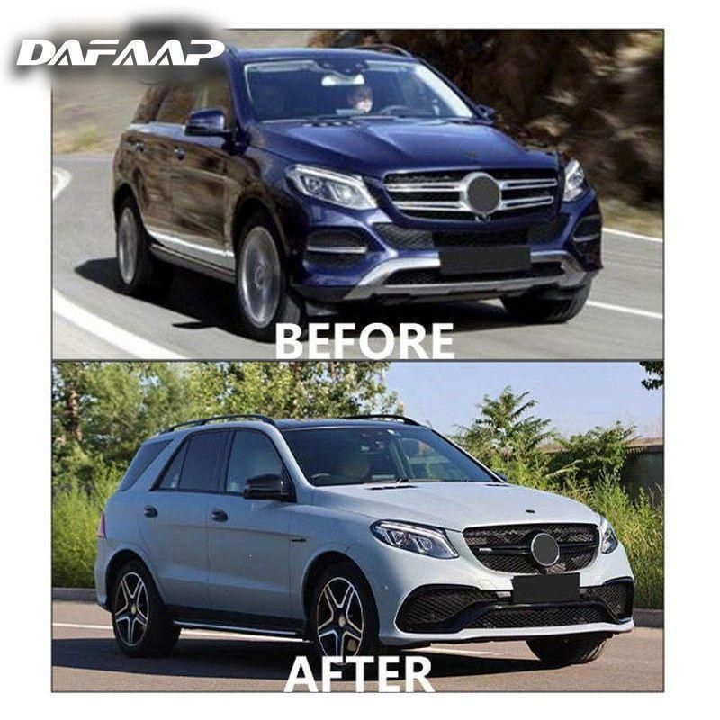 Mercedes GLE 15-19 W166 Комплект переднего и заднего бампера для тюнинга до AMG GLE63