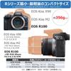 Canon Mirrorless Single Lens Camera EOS R100 Double Zoom Kit 356g (RF-S18-45+RF-S55-210) Black/APS-C/Approx. EOSR100-WZK