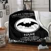 Custom Name "CAN CH Emblem Design" blanket for Couch & Bed, Plush Cozy Fuzzy Blanket Super Soft & Warm Blankets for Fall and Winter. 0908251