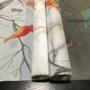 Наклейки на окна с изображением матовых птиц, оконная пленка, статическая наклейка, декоративная стеклянная пленка