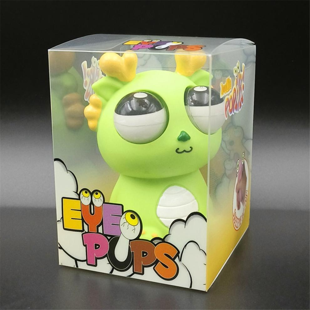 C Squeeze Toys,Out Eyes Toy Dragon Shape, Fidget Sensory Toys for Adults, Stress Relief