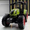 New Diecast Metal 1:32 Agricultural Tractor Model Sound and Light Children Boys Toy Car Transport Model Collection Voiture Miniature Gift