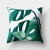 Green Tropical Plant Pillowcase Leaves Cushion Cover Sofa Lumbar Pillow Home Decor Pillowcase