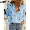 Женские модные повседневные весенне-осенние блузки и рубашки с длинными рукавами