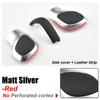 For VW Golf MK6 MK7 R GTI Passat B7 B8 CC R20 Jetta MK6 GLI DSG Gear Shift knob With Leather Gearbox Shift Lever Cover