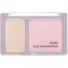 Dodo Japan Dodo Makeup Dodo Duo Highlighter 01 Veil Pink Eye Makeup Eye Color & Eye Shadow Apply To Areas Where You Want To Increase Height or Brightn