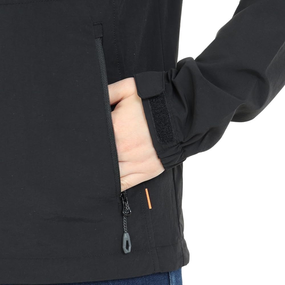 Mammut Hiking WB Hooded Jacket AF Asian Hiking Windbreaker Hooded Jacket Women's 1012-00401 Black, Fit,