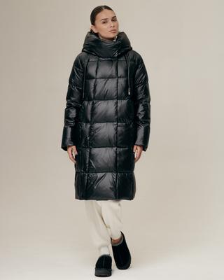 Куртка женская длинная SNOW OWL 24550 S черная