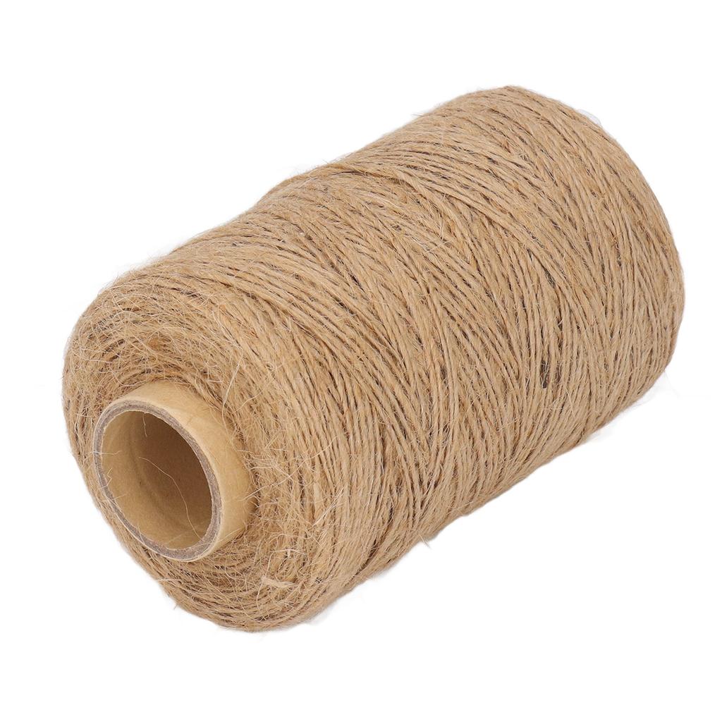 Jute Twine 300M Length 1mm Diameter 1 Strand Jute String Rope DIY Handcraft Accessory Home Decoration