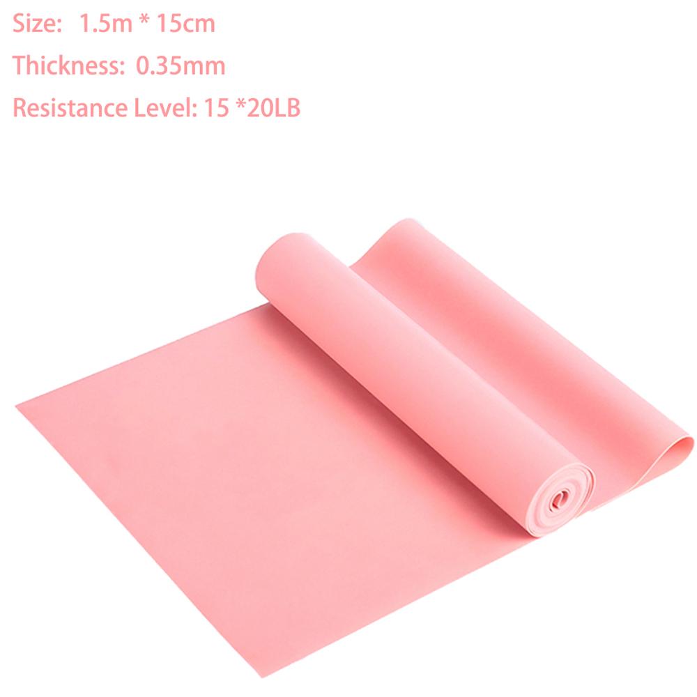 Эспандеры Ремни Эспандеры для упражнений для физиотерапии Силовые тренировки Йога Пилатес Растяжка Нелатексная эластичная лента
