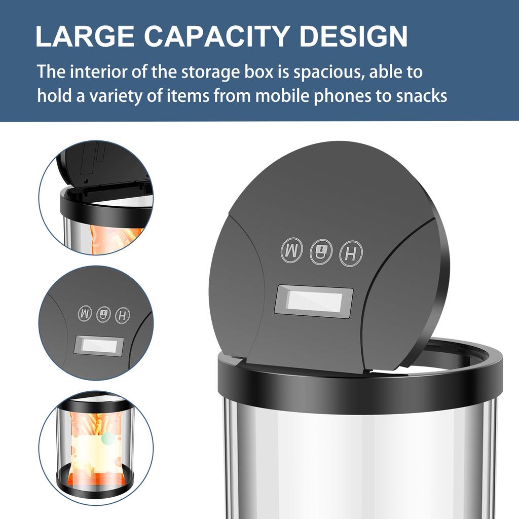 Time Locking Box Large Capacity Time Locking Container with LCD Display Habits Building Food / Phone Locking Box Auto Unlock New