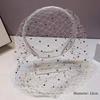 Hair Jewelry Mesh Face Cover Wedding Party Dress Women Lady Girl Hair Hoops Veil Headbands